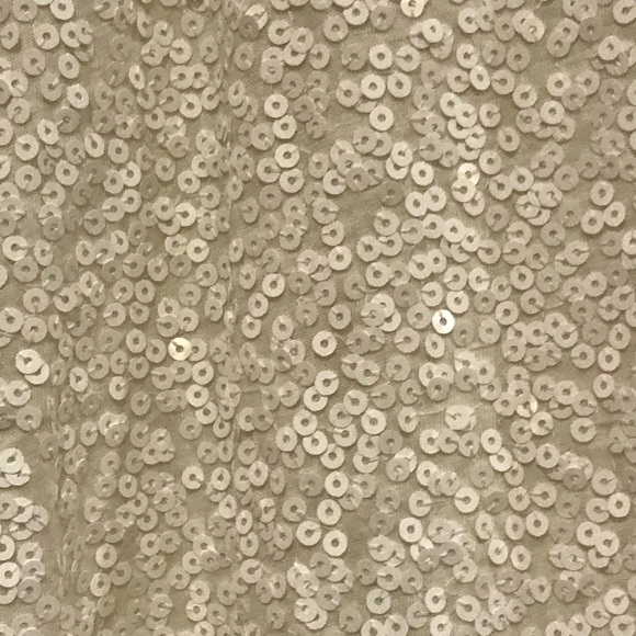 J. Crew White Sequined tank Small - Picture 11 of 16